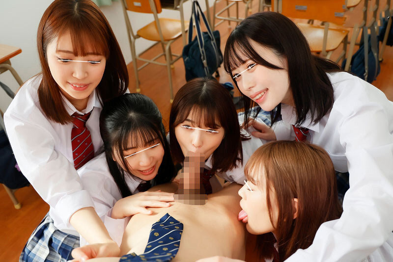HUNTB-584 Jongeren studeren graag in een klas vol meisjes...