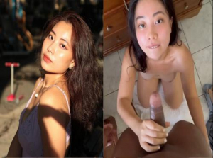  Nhi Nguyen helps her boyfriend discharge sperm